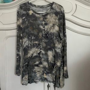 LOGO long sleeved tunic